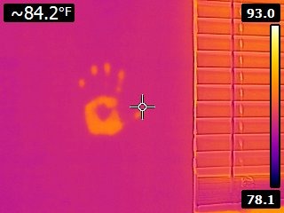 thermal imaging- hand