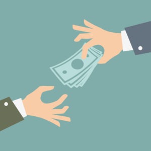 how much will it cost- handing money