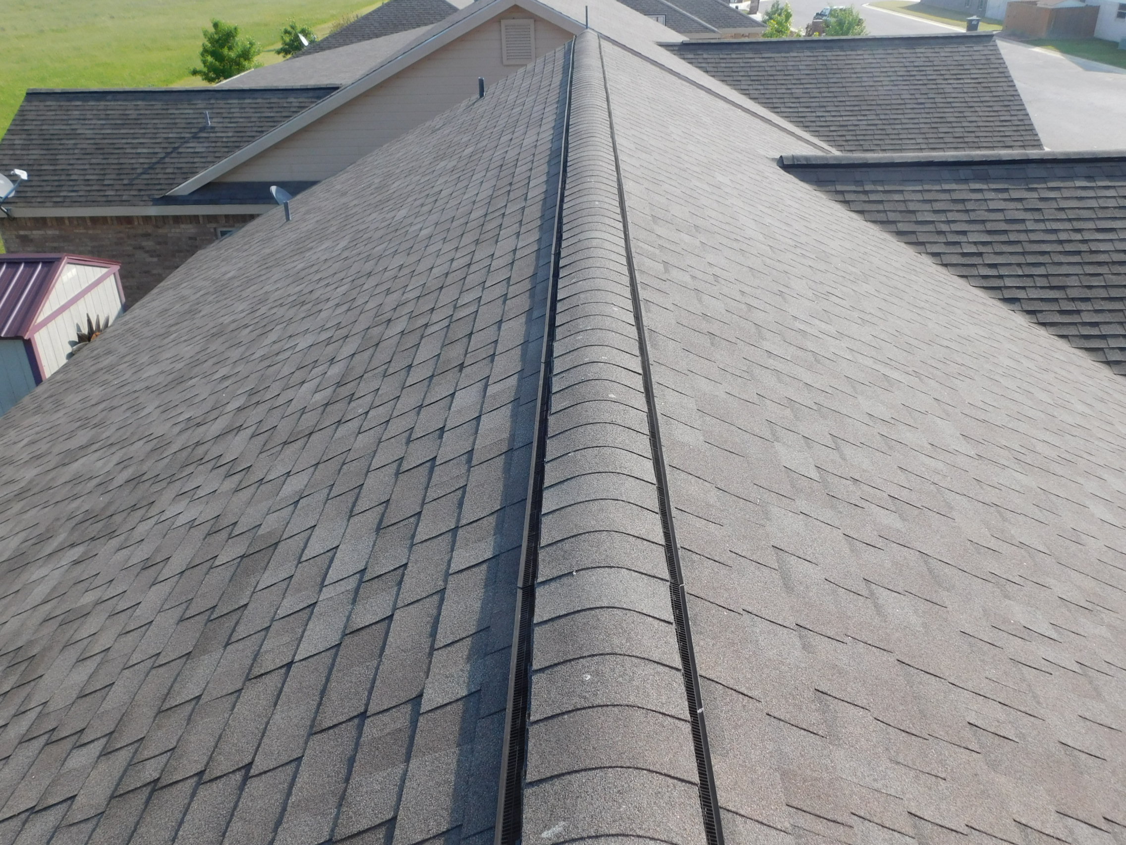 ridge vent attic insulation