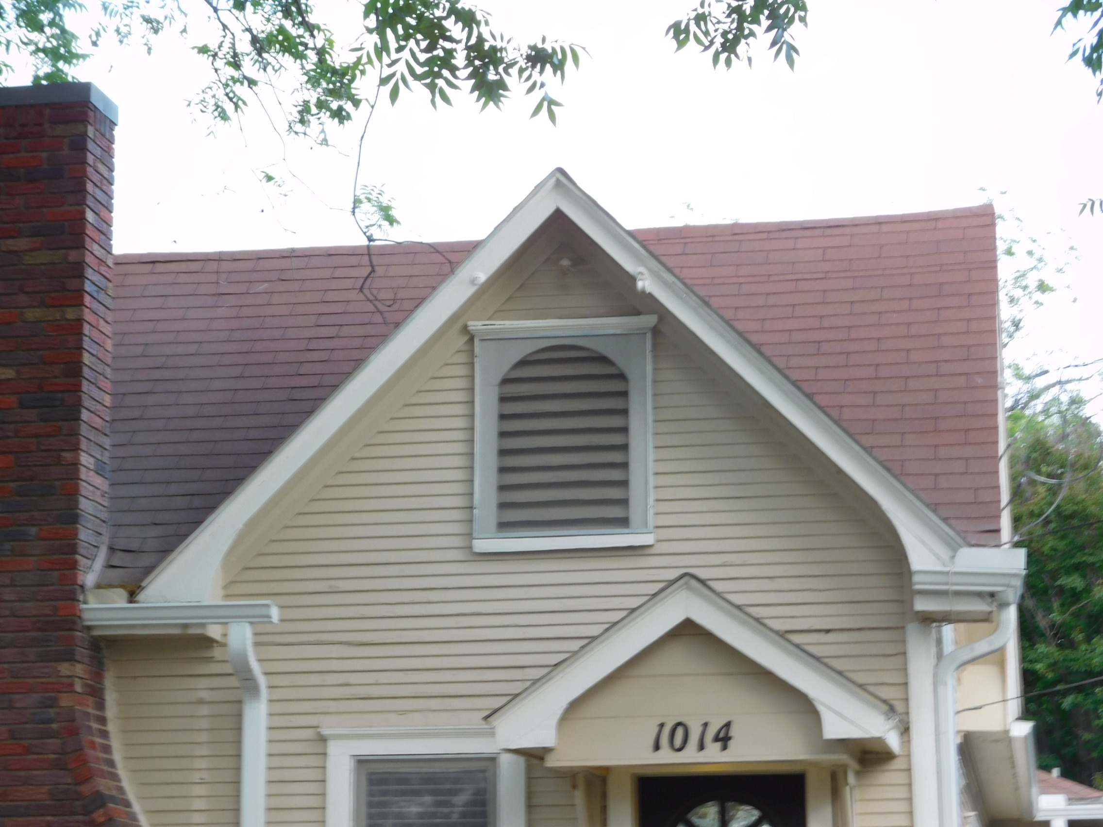 gable vent- attic insulation