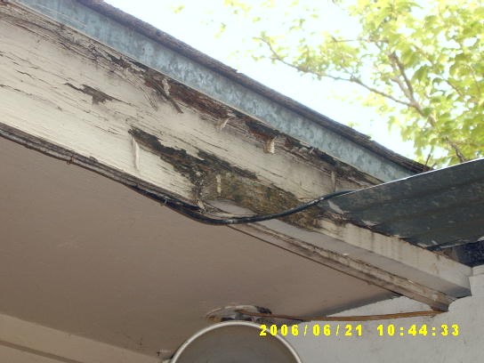 home maintenance inspection- damage
