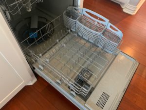 open dishwasher