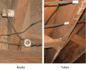 knob and tube wiring