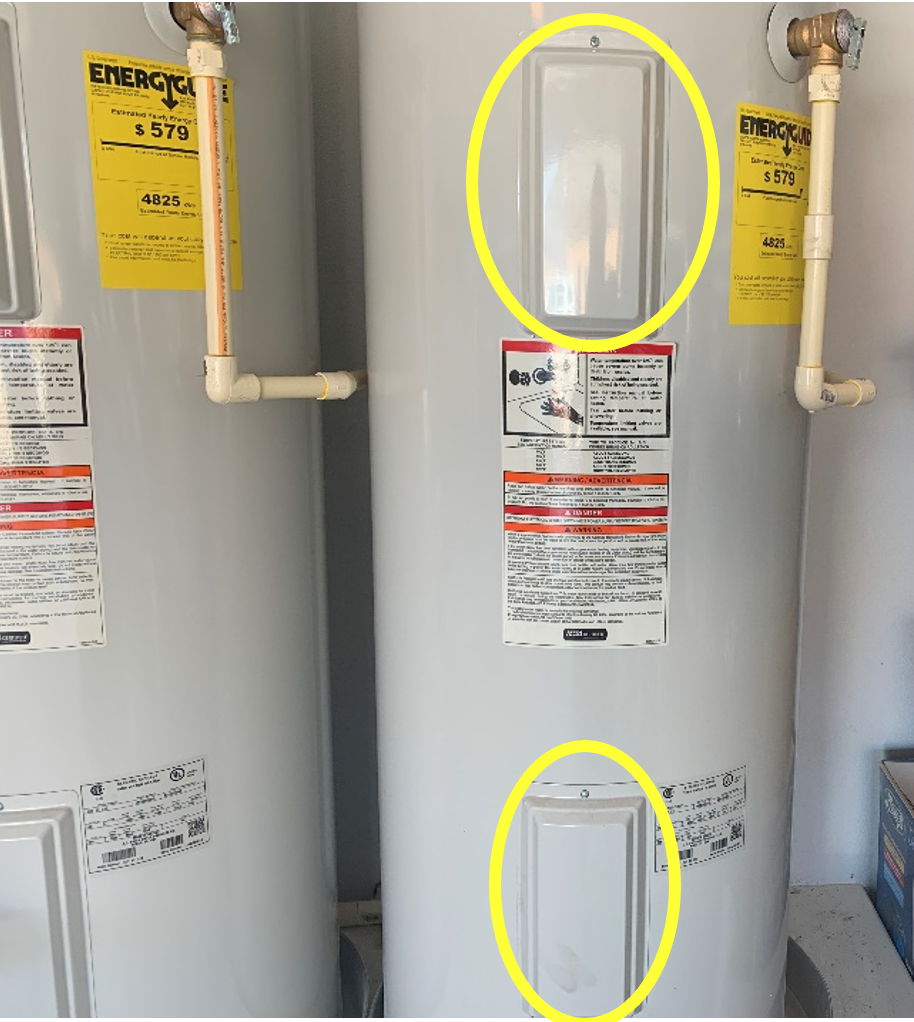water heater thermostat covers