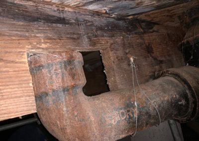 cast iron piping