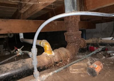 cast iron piping